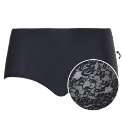 Ten Cate Dames Secrets Maxi Slip Kant Blauw