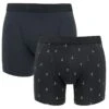 Ten Cate Basic 2-pack Microfiber Boxers Print Zwart