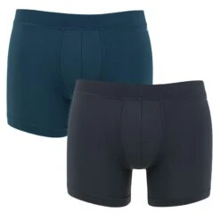 Ten Cate 2-pack Microfiber Boxers Zwart & Blauw