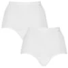 Ten Cate Dames Basics 2-pack High Waist Slips Wit