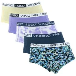 Vingino Meisjes 5-pack Hipsters Print Multi
