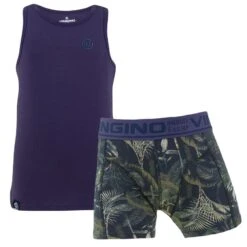 Vingino Jongens 2-pack Boxer & Hemd Set Palm Multi