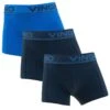 Vingino Jongens 3-pack Boxers Basic Blauw