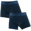 Vingino Jongens 2-pack Boxers Basic Blauw