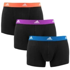 Adidas 3-pack Boxers Active Flex Logo Combi Zwart