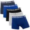 BJØRN BORG Björn Borg Jongens Cotton Stretch 5-pack Boxers Sammy Multi