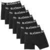 BJØRN BORG Björn Borg Jongens Cotton Stretch 7-pack Boxers Zwart