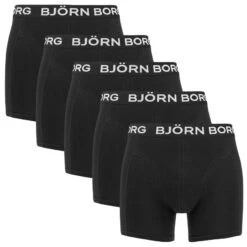 BJØRN BORG Björn Borg Cotton Stretch 5-pack Boxers Zwart II