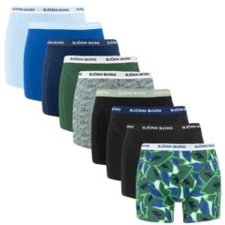 BJØRN BORG Björn Borg Cotton Stretch 9-pack Boxers Chill Out Multi