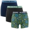 BJØRN BORG Björn Borg Cotton Stretch 3-pack Boxers Flower Print Multi