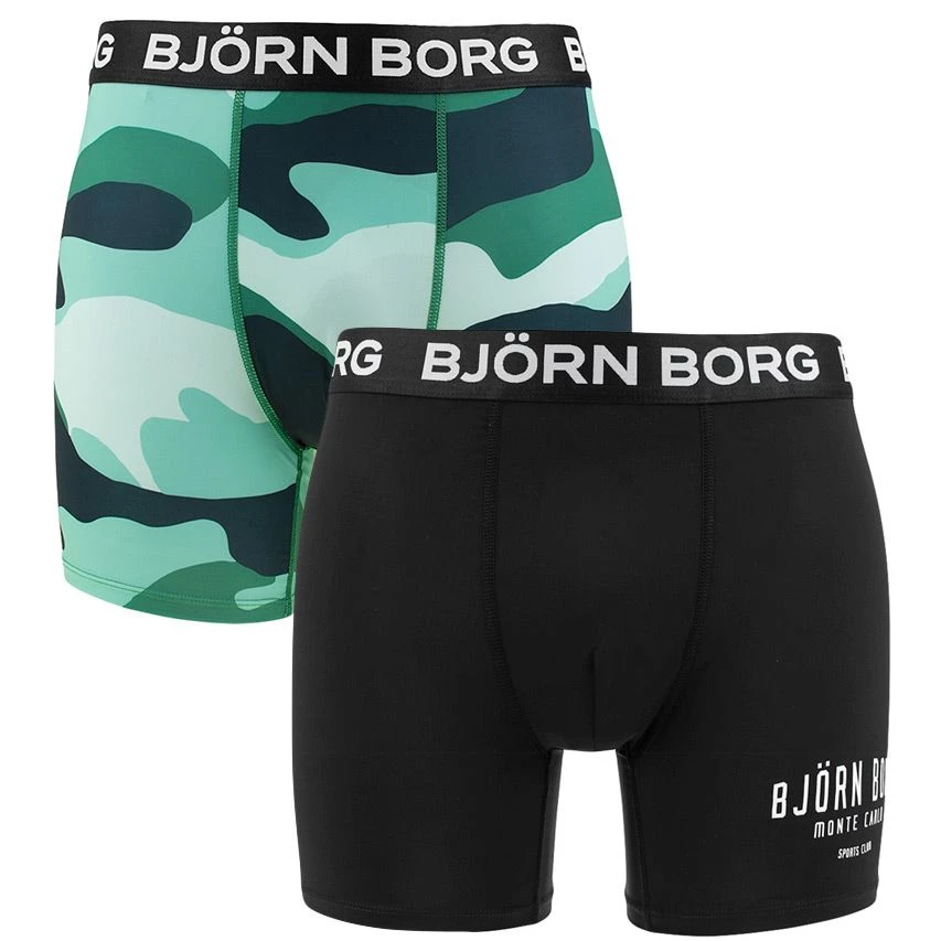 BJØRN BORG Björn Borg Performance 2-pack Boxers Camouflage Multi 1 BJØRN BORG Björn Borg Performance 2-pack Boxers Camouflage Multi