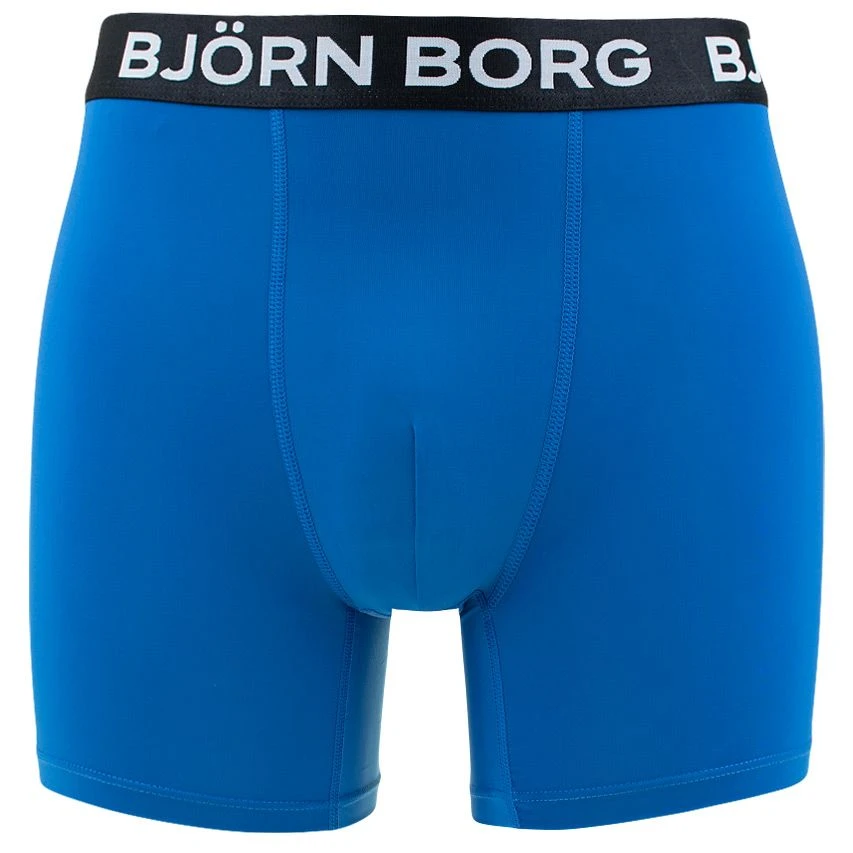 BJØRN BORG Björn Borg Performance 5-pack Boxers Leafs Blauw & Zwart 10 BJØRN BORG Björn Borg Performance 5-pack Boxers Leafs Blauw & Zwart - Afbeelding 10