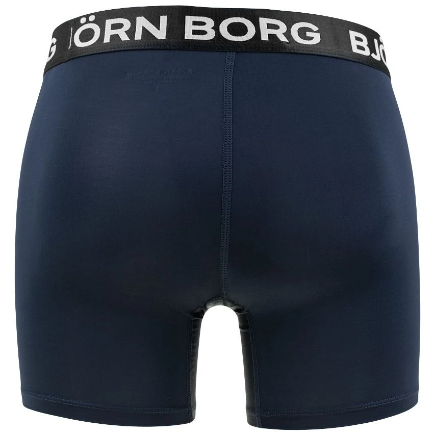 BJØRN BORG Björn Borg Performance 5-pack Boxers Leafs Blauw & Zwart 9 BJØRN BORG Björn Borg Performance 5-pack Boxers Leafs Blauw & Zwart - Afbeelding 9