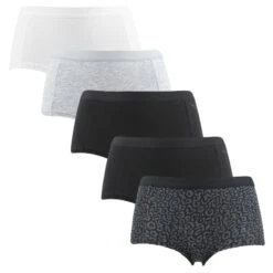 BJØRN BORG Björn Borg Dames Cotton Stretch 5-pack Mini Boxershorts Multi II