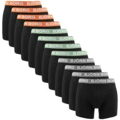 BJØRN BORG Björn Borg Cotton Stretch 12-pack Boxers Combi Zwart III