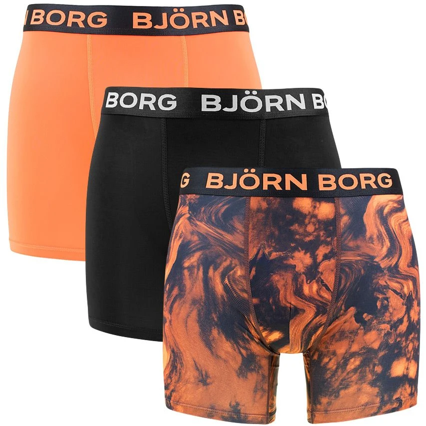 BJØRN BORG Björn Borg Performance 3-pack Microfiber Boxers Tiedye Multi 1 BJØRN BORG Björn Borg Performance 3-pack Microfiber Boxers Tiedye Multi