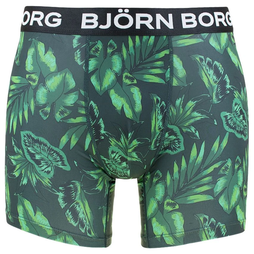 BJØRN BORG Björn Borg Performance 5-pack Boxers Basic Leaf Multi 2 BJØRN BORG Björn Borg Performance 5-pack Boxers Basic Leaf Multi - Afbeelding 2