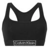 Calvin Klein Dames Reimagined Heritage Unlined Bralette Logo Zwart