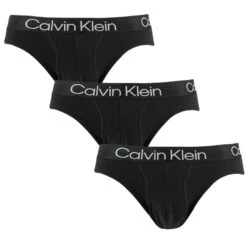 Calvin Klein Modern Structure 3-pack Herenslips Zwart