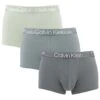 Calvin Klein Modern Structure 3-pack Boxer Trunks Grijs & Groen CBB
