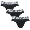 Calvin Klein Reconsidered Steel 3-pack Herenslips Zwart