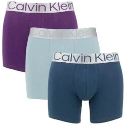 Calvin Klein Reconsidered Steel 3-pack Long Boxers Multi II