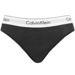 Calvin Klein Dames Plus Size Hipster Zwart