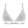 Calvin Klein Dames Lightly Lined Triangle Bralette Grijs