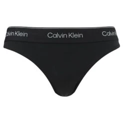 Calvin Klein Dames Modern Performance Microfiber Brazilian Zwart