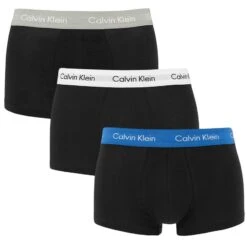 Calvin Klein 3-pack Boxer Trunks Combi Zwart CAZ