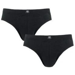 CECEBA 2-pack Herenslips Modal Zwart