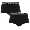 Chicamala Dames 2-pack Boxershorts Basic Zwart