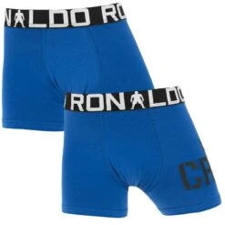 CR7 Jongens 2-pack Boxers Combi Blauw
