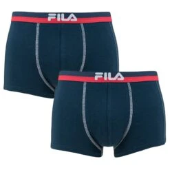 FILA 2-pack Boxers Blauw