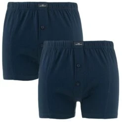 Götzburg 2-pack Wijde Boxershorts Blauw