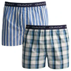 GANT 2-pack Wijde Boxershorts Stripe Multi