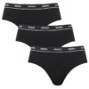 Hugo Boss Dames 3-pack HUGO Hipsters Zwart