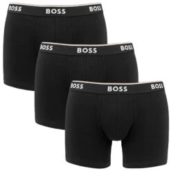 Hugo Boss BOSS Power 3-pack Boxers Plus Size Zwart