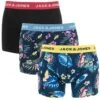 Jack & Jones 3-pack Boxers Flower Bird Multi
