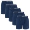 Jack & Jones 5-pack Wijde Boxershorts Mick Blauw