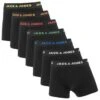 Jack & Jones Jongens 7-pack Boxers Basic Zwart