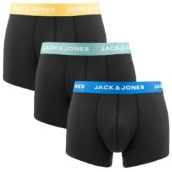 Jack & Jones 3-pack Microfiber Boxers Grant Zwart