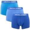 Jack & Jones 3-pack Microfiber Boxers Oxnard Blauw