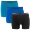 JBS 3-pack Bamboe Boxers Zwart & Blauw