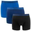 JBS 3-pack Bamboe Boxers Blauw & Zwart