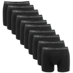 JBS 10-pack Bamboe Boxers Zwart