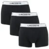 Lacoste 3-pack Boxers Casual Cotton Stretch Zwart