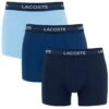 Lacoste 3-pack Microfiber Boxers Motion Blauw