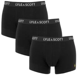 Lyle & Scott 3-pack Boxers Barclay Zwart II