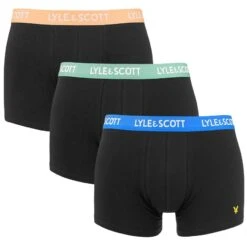 Lyle & Scott 3-pack Boxers Barclay Combi Zwart 247